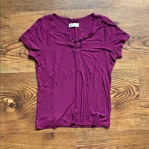 Hollister Purple T-Shirt